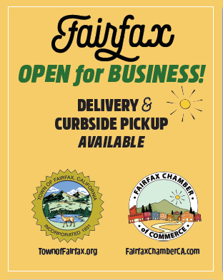 Fairfax: Open for Business! Delivery and Curbside pickup available.